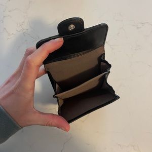 Authentic pre owned quilted Chanel wallet